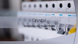  Presentation with high voltage - Amazing theme having new-automated-system-of-electric backdrop and a light blue colored foreground