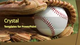  Presentation with mlb baseball - PPT theme consisting of leaning pine and mountains in the background carpathians background and a tawny brown colored foreground