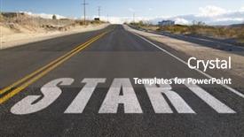  Presentation with new beginnings - Cool new presentation with new beginnings travel and adventure backdrop and a gray colored foreground