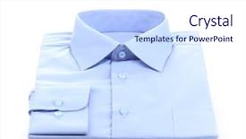  Presentation with sonar blue modern ship radar - Slide set enhanced with new blue man's shirt background and a sky blue colored foreground