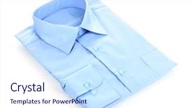  Presentation with sonar blue modern ship radar - Amazing slides having new blue man's shirt backdrop and a sky blue colored foreground