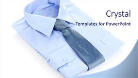  Presentation with tie - Beautiful PPT theme featuring black and white leather ball to a team game football backdrop and a lemonade colored foreground