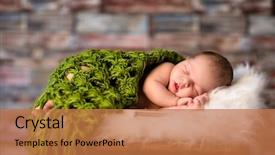  Presentation with newborn baby on his mothers and - Amazing presentation design having new born - newborn baby 2 weeks old backdrop and a  colored foreground