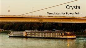  Presentation with cruise ship - Theme enhanced with new bridge and cruise ship background and a lemonade colored foreground