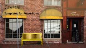  Presentation with avenue - PPT layouts consisting of new-canaan-ct-usa-october background and a coral colored foreground