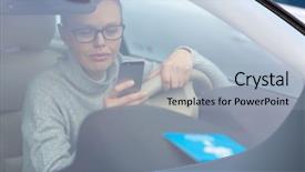  Presentation with car parking - Amazing presentation having new car - putting the necessary backdrop and a light gray colored foreground