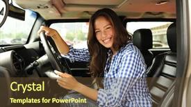  Presentation with driving - Beautiful slide set featuring chrysopidae-insect green lacewing on dark background with reflection note shallow depth of field backdrop and a wine colored foreground