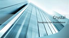  Presentation with highrise building - Audience pleasing PPT layouts consisting of new casino - panoramic and perspective wide angle backdrop and a  colored foreground