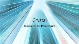  Presentation with highrise building - PPT theme consisting of new casino - panoramic and perspective wide angle background and a arctic colored foreground