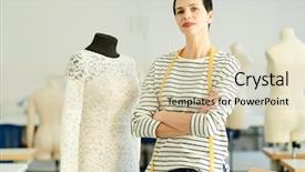  Presentation with professional - Slide deck enhanced with new collection of wedding attire background and a soft green colored foreground