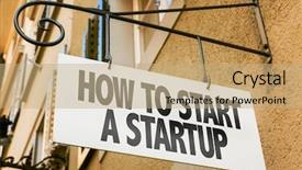  Presentation with start up kdrama - Theme consisting of new company - how to start a startup background and a coral colored foreground