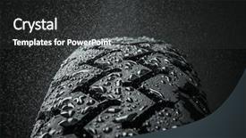  Presentation with classical - Theme having new conditions - close-up shot of classical motorcycle background and a dark gray colored foreground