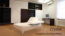  Presentation with relaxation - Amazing presentation theme having new conditions - interior of a room backdrop and a coral colored foreground