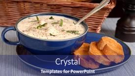  Presentation with clam - Cool new presentation theme with  backdrop and a  colored foreground