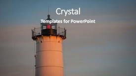  Presentation with rocky ocean coast - Cool new PPT layouts with new england marking lighting rock backdrop and a ocean colored foreground