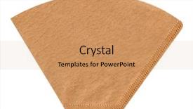  Presentation with filter - Cool new presentation design with new filter coffee paper backdrop and a coral colored foreground
