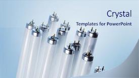  Presentation with light blue - Beautiful presentation featuring new fluorescent light tubes backdrop and a sky blue colored foreground