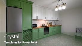  Presentation with renovation - PPT theme enhanced with new-green-modern-well-designed background and a ocean colored foreground