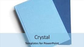  Presentation with books gavels - Colorful presentation theme enhanced with new hardcover books on white backdrop and a light blue colored foreground