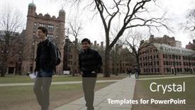  Presentation with friday - Slide deck consisting of new-haven-april-9 background and a gray colored foreground