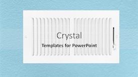  Presentation with air conditioning - Slide set having new-heating-and-air-conditioning background and a white colored foreground