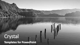  Presentation with white black grafitti - Colorful PPT layouts enhanced with new heaven new earth - black and white azores landscape backdrop and a  colored foreground