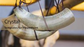  Presentation with hunting - Cool new slide set with new jerusalem - old hunting horns used backdrop and a coral colored foreground