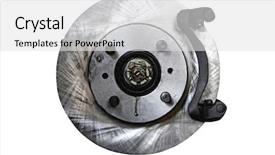  Presentation with closed - Audience pleasing theme consisting of new levers - closed breaks over white background backdrop and a white colored foreground