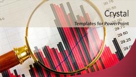  Presentation with yellow - Theme featuring new market - stock chart looked background and a lemonade colored foreground