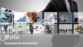  Presentation with dtdc images - PPT layouts with atomic electron transition - zirconium element symbol isolated background and a light gray colored foreground