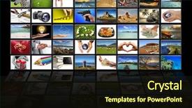  Presentation with virtual - Cool new presentation theme with new media - virtual screen - all pictures backdrop and a wine colored foreground