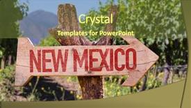  Presentation with winery - PPT layouts enhanced with new mexico wooden sign background and a tawny brown colored foreground