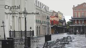  Presentation with new orleans - Amazing PPT theme having new orleans - sept 2 jackson backdrop and a light gray colored foreground