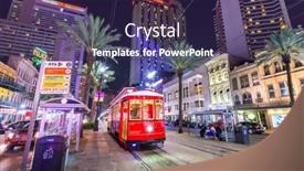  Presentation with new orleans - PPT layouts with new-orleans-louisiana-may-10 background and a violet colored foreground
