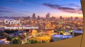  Presentation with new orleans - Cool new theme with new orleans louisiana usa downtown backdrop and a red colored foreground