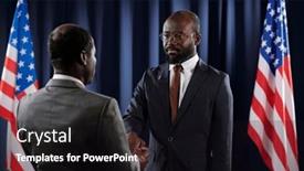  Presentation with bible usa - Presentation theme enhanced with new-president-of-usa-keeping background and a black colored foreground