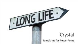  Presentation with life insurance concept white - Audience pleasing PPT layouts consisting of new prioratization - long life sign isolated backdrop and a white colored foreground