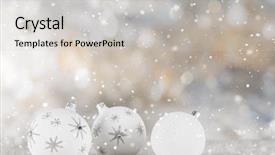  Presentation with decoration - Audience pleasing slides consisting of new products abstract - christmas decoration on wooden background backdrop and a light gray colored foreground