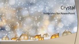  Presentation with copy space - Theme enhanced with new products abstract - christmas decoration snowman with blurred background and a light gray colored foreground