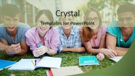  Presentation with new-year - Colorful PPT theme enhanced with new school year backdrop and a  colored foreground