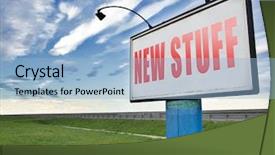  Presentation with release - Cool new slide deck with new stuff latest product release backdrop and a  colored foreground