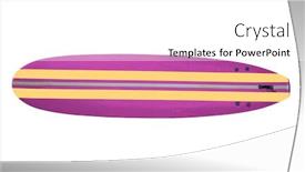 Presentation with look - PPT layouts with new-surfboard-to-look background and a white colored foreground