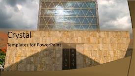  Presentation with new orleans gala - Colorful presentation design enhanced with new synagogue in munich germany backdrop and a  colored foreground