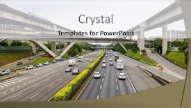 Presentation with freeway - Theme consisting of new-taipei-taiwan-13-june background and a  colored foreground