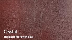  Presentation with texture of synthetic leather buff - Cool new theme with new template skin - brown leather texture background backdrop and a tawny brown colored foreground