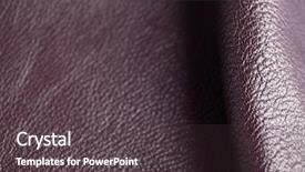 Presentation with brown leather - Amazing theme having new template skin - brown wrinkled leather texture background backdrop and a  colored foreground