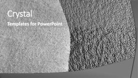  Presentation with texture of synthetic leather buff - Presentation theme featuring new template skin - grey leather front and wrong background and a gray colored foreground