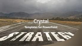  Presentation with old way new way - Beautiful PPT theme featuring new way for your business backdrop and a violet colored foreground