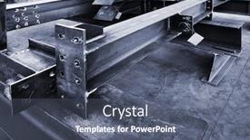  Presentation with being new resident - Slides enhanced with new-welded-metal-beams background and a ocean colored foreground