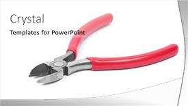  Presentation with rubber - Audience pleasing slide set consisting of new-wire-cutters-with-red backdrop and a white colored foreground
